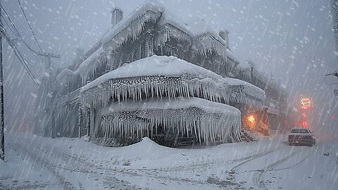 France NOW! Flood, Snow storm and Terrible winds! Cars and people are stuck