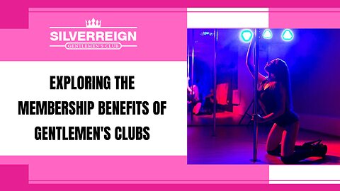 Unleash Your Night at the Gentlemen's Club