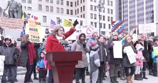 New York Demonstrators Protest Vaccine Bills