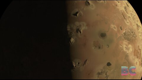 NASA flies extremely close by volcanic moon of Jupiter