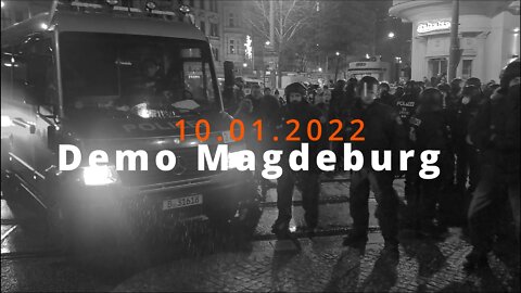 Polizeistaat Magdeburg | Demo Magdeburg 10.01.2022