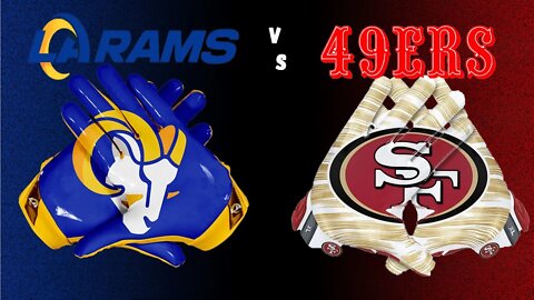 LA Rams VS San Francisco 49ers Live NFL Football 🏈 MNF
