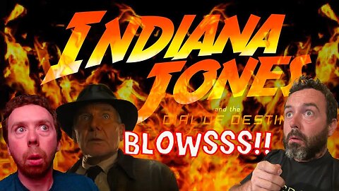 Indiana Jones and the Dial of Destiny is an AWFUL TRAIN WRECK | A EPIC FAILUR AND FLOP for Disney