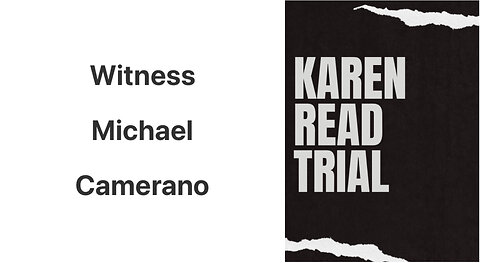 Killer Karen Read: Witness Michael Camerano On Garage Keypad & Passcode