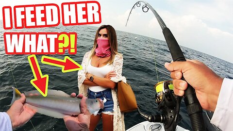 Key Largo Fishing Catch and Cook! I make her eat a...