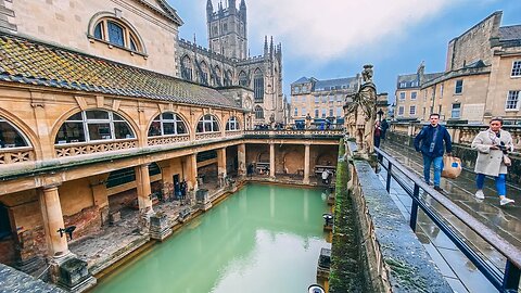 The Ancient Roman Baths of England (Full Tour)