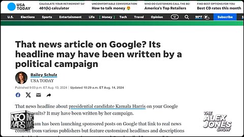 Harris Campaign Caught Planting THOUSANDS Of Fake News Stories & Publishing Fake Polls