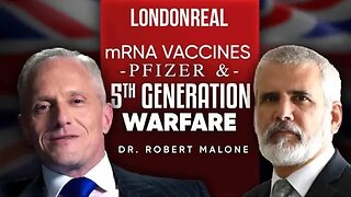 mRNA Vaccines, Pfizer & 5th Generation Warfare - Dr Robert Malone | PART 1 Of 2