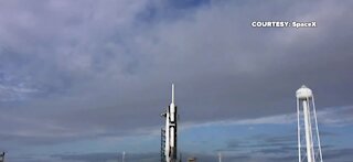 Space-X stops a launch scheduled for this morning