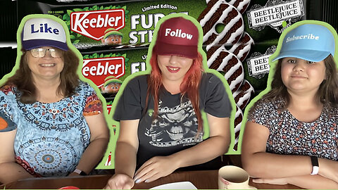 Keebler Beetlejuice Fudge Stripe Cookie Review