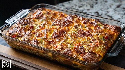 Gramma's SAUSAGE BISCUITS AND GRAVY... turned Casserole?!