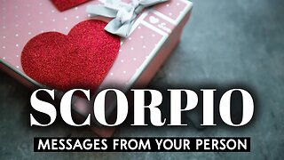 SCORPIO ♏️ They're Obsessed & Feeling Hurt By You!