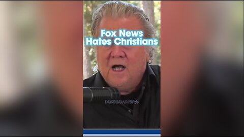 Steve Bannon: The Globalists at Fox News Hate Christians - 10/27/23