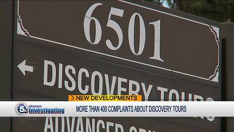 Attorney General says over 450 complaints have been filed against Discovery Tours