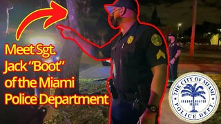 Tyrant Miami Police Sergant Shut Down by Subordinates