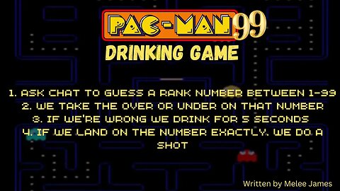 Pac Man 99 Drinking Game