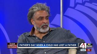 Father's Day when a child has lost a father