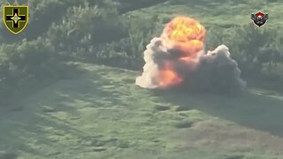 One More! A Ukrainian Mine Blow-Up Russian BMP-2 Carrying Full Ammunition