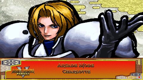 Samurai Shodown V: Perfect - Arcade Mode: Charlotte