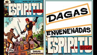 EL ESPIRITU DE LA SELVA 12 DAGAS ENVENENADAS #museudogibi #gibi #quadrinhos #comics #historieta