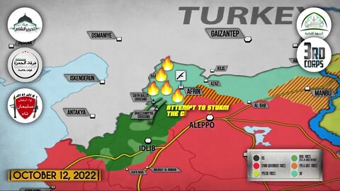 Al-Qaeda Expands In Syria’s Aleppo With Help From Turkey’s Proxies 13 Oct 2022