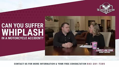 Can You Suffer Whiplash In A Motorcycle Accident?