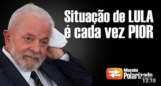 Situação de Lula está cada vez pior, nem a Globo consegue esconder mais!