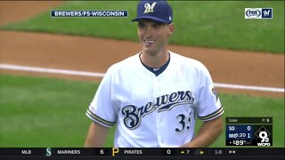 Milwaukee Brewers pitcher Brent Suter enjoys life on and off the baseball diamond
