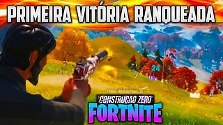 Primeira Vitória Ranked no Fortnite em Construção Zero