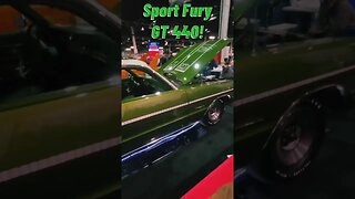 Green With Envy! Plymouth Sport Fury GT 440! #shorts