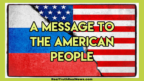 🇷🇺 🇺🇸 Greg Reese Reporting From Moscow Has a Heartfelt Message From Russia to the American People