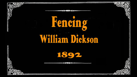 Fencing (Two Men Fencing) 1892