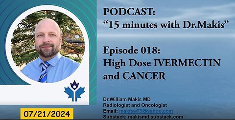 MurTech: Sunfellow On COVID-19 - Dr. William Makis: Ivermectin To Heal Cancer, Including COVID Turbo Cancer
