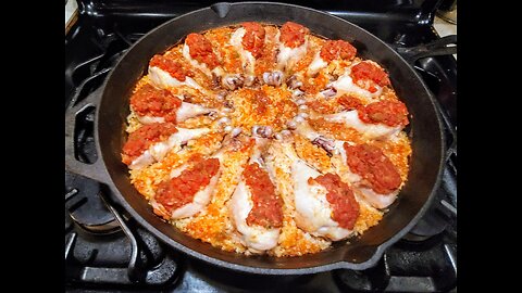5 Min. Prep ⏲️ Salsa Pinwheel Chicken & Rice