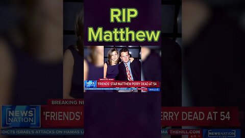 RIP Matthew Perry 'Friends' Star Dead at 54😢#shorts #friends #matthewperry #breakingnews #news