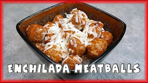 Slow Cooker Enchilada Meatballs