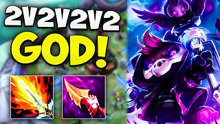 Veigar Spells Apply LICH BANE?!?! 2v2v2v2 League Of Legends Gameplay