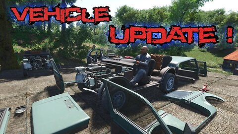 SCUM. Massive vehicle update!