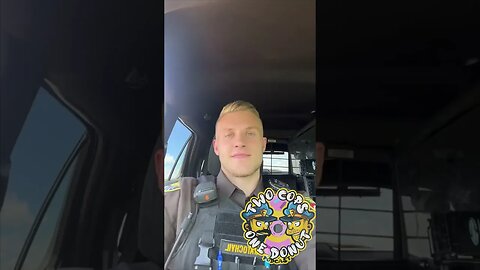 Unconventional Partnerships: When Flatulence Strikes in cop car! #fy #funny#shorts #trending #viral