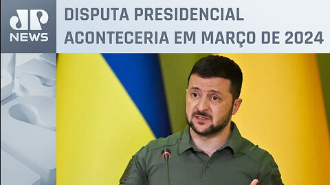 Zelensky diz que eleições na Ucrânia podem acontecer durante a guerra