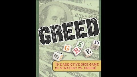 Greed Dice Game (2018, Great American Greed Co. Inc.) -- What's Inside