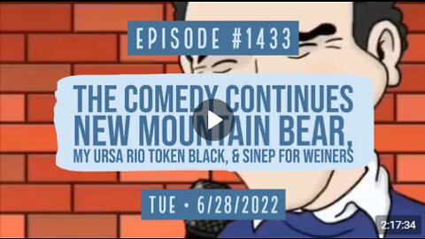 Owen Benjamin #1433 The Comedy Continues, New Mountain Bear, My Ursa Rio....