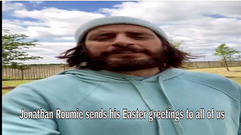 Jonathan Roumie sends his Easter greetings to all of us and invites us to use HALLOW application