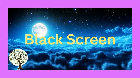 "You will Never Have Insomnia Again" | START LISTENING TO THIS TODAY!!! Black Screen Sleep Music 🌕