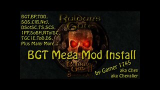 Let's Play Baldur's Gate Trilogy Mega Mod Part 215 - Drizzt Saga