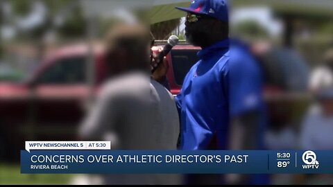 Riviera Beach residents voice concern over athletic director's sexual battery conviction