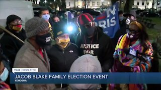 Jacob Blake family shares message with voters on eve of election