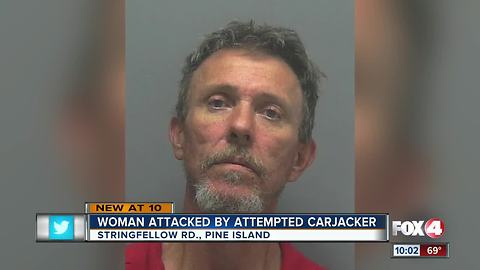 Man tries to car jack woman at knifepoint