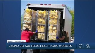 Casino Del Sol gives back to frontline health care workers