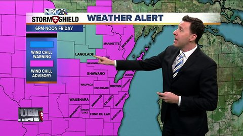 Michael Fish's NBC26 Storm Shield weather forecast